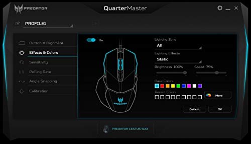 Acer Predator Cestus 500 RGB Gaming Mouse | Gigahertz