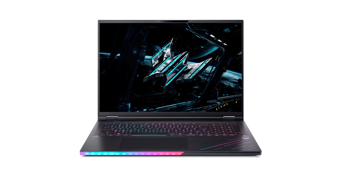 Acer Predator Helios 18 PH18-73-97X6 | 18" WQXGA | Intel® Core™ Ultra 9 275HX | GeForce RTX™ 5080 | 32GB RAM | 2TB SSD | WIN 11 | GigaHertz
