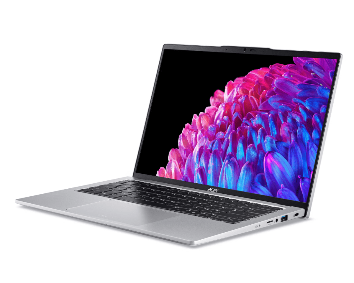 Acer Swift Go 14 SFG14 - 73 - 73VB Silver | 14" OLED | Intel Core Ultra 7 | Intel ARC Graphics | 16GB RAM | 512GB SSD | WIN 11 | Gigahertz