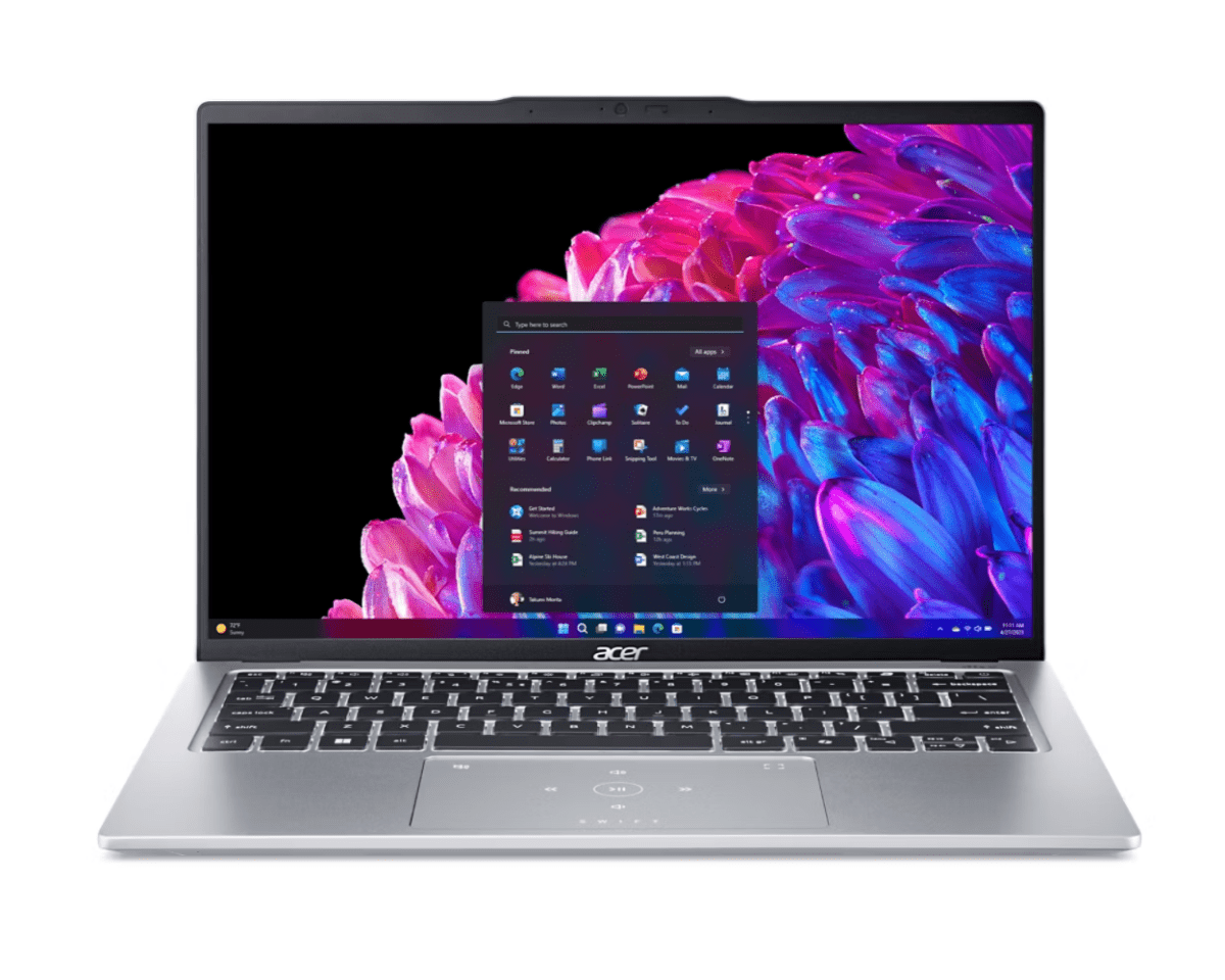 Acer Swift Go 14 SFG14 - 73 - 73VB Silver | 14" OLED | Intel Core Ultra 7 | Intel ARC Graphics | 16GB RAM | 512GB SSD | WIN 11 | Gigahertz