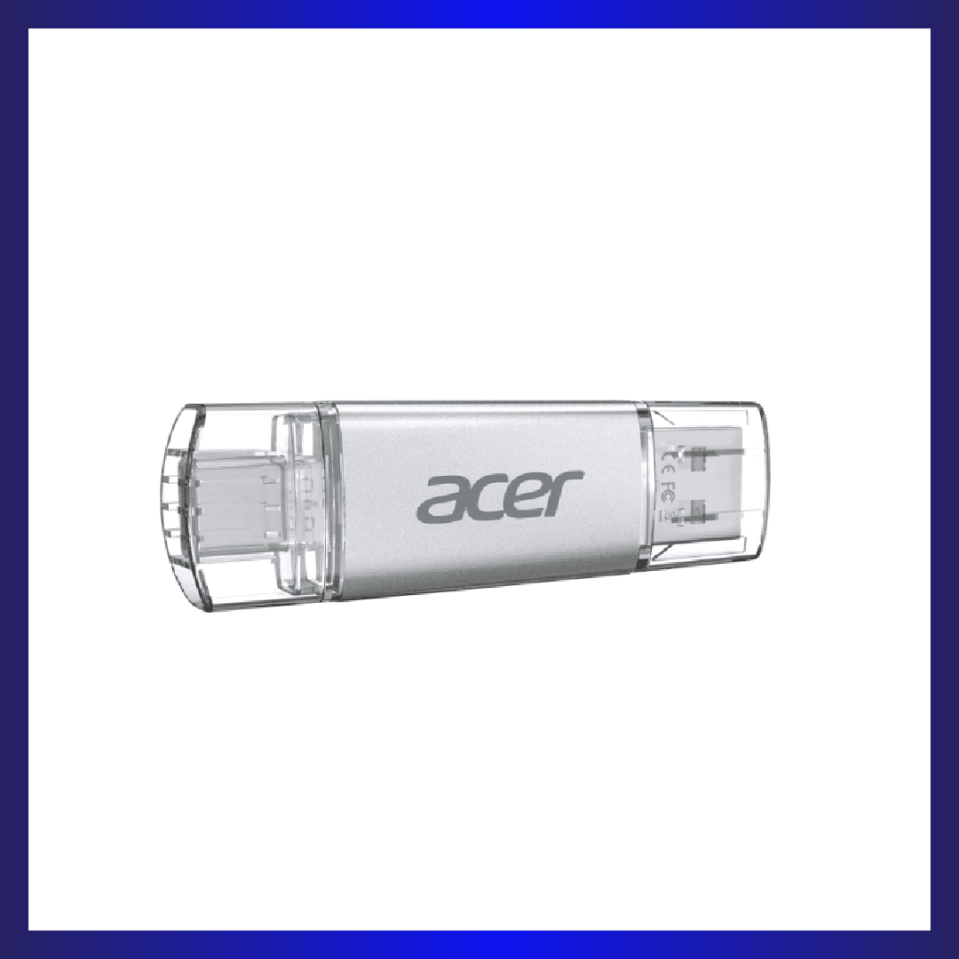 Acer UT300 64GB Dual Port USB 3.2 Flash Drive | GigaHertz