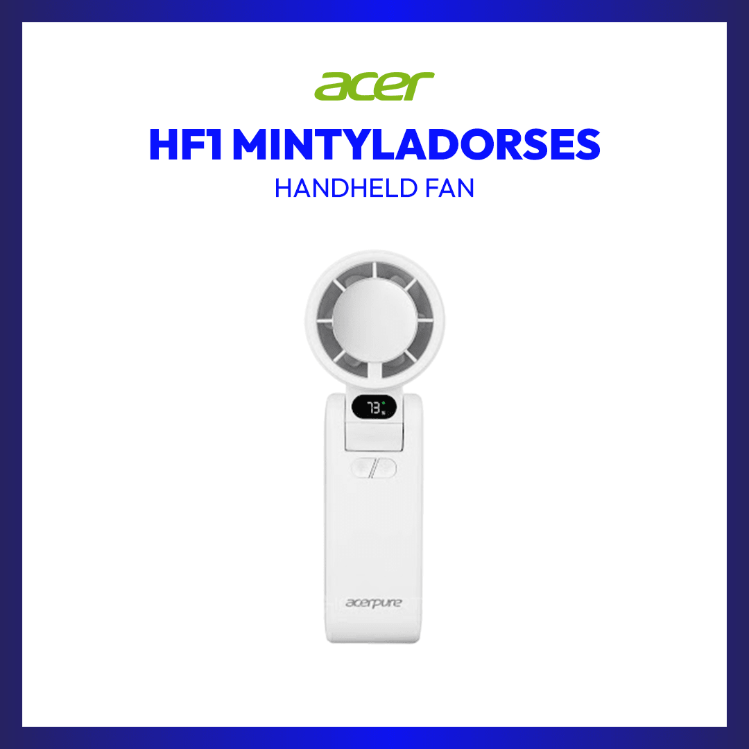 Acerpure COZY HF1 Foldable High-Speed Cooling Fan - ACERPURE x SB19 MINTYLADORSES EDITION | GigaHertz