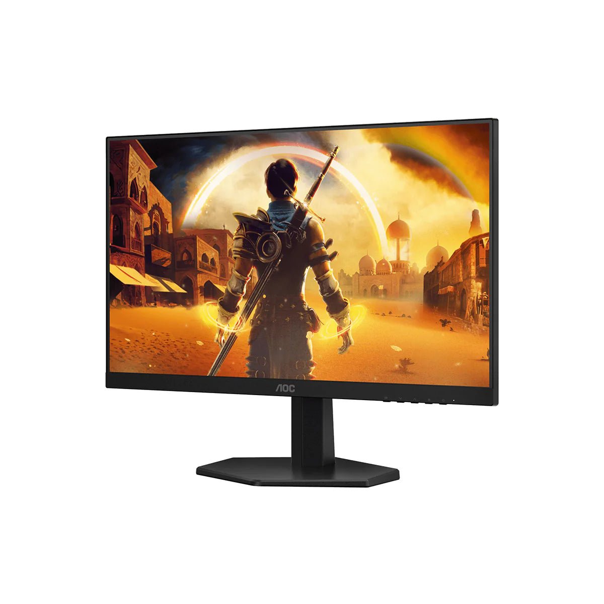 AOC 24G42E 23.8" FHD (1920x1080) 180Hz 0.5ms MPRT / 1ms GtG Adaptive-Sync Fast IPS Gaming Monitor (Black/Red) | GigaHertz