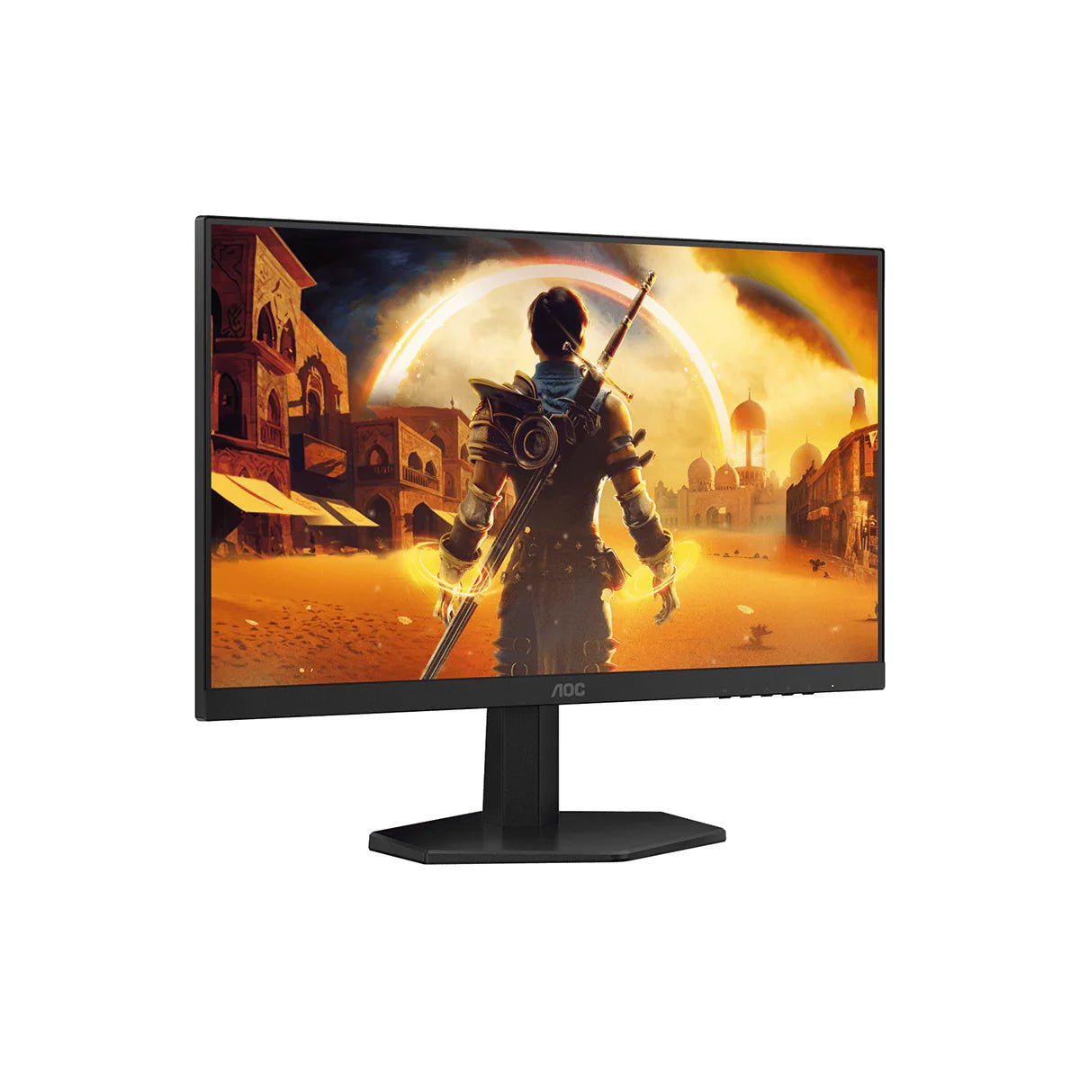 AOC 24G42E 23.8" FHD (1920x1080) 180Hz 0.5ms MPRT / 1ms GtG Adaptive-Sync Fast IPS Gaming Monitor (Black/Red) | GigaHertz