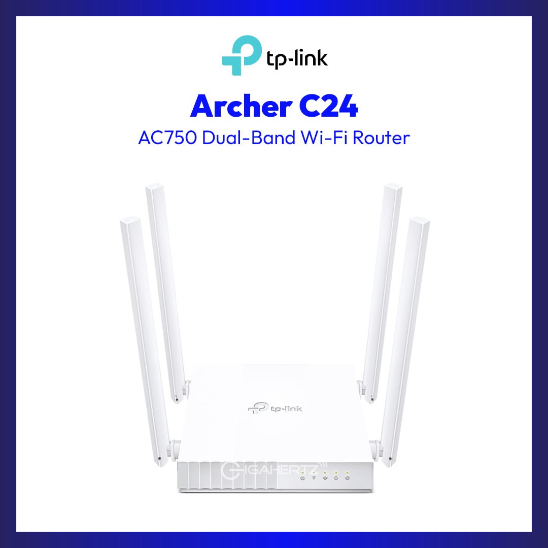 Archer C24 AC750 Dual-Band Wi-Fi Router | GigaHertz