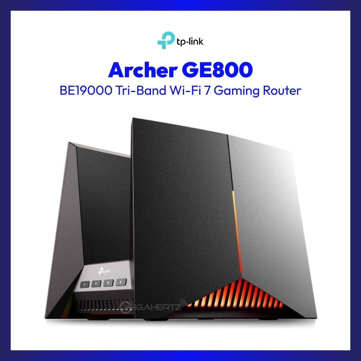 Archer GE800 BE19000 Tri-Band Wi-Fi 7 Gaming Router | GigaHertz