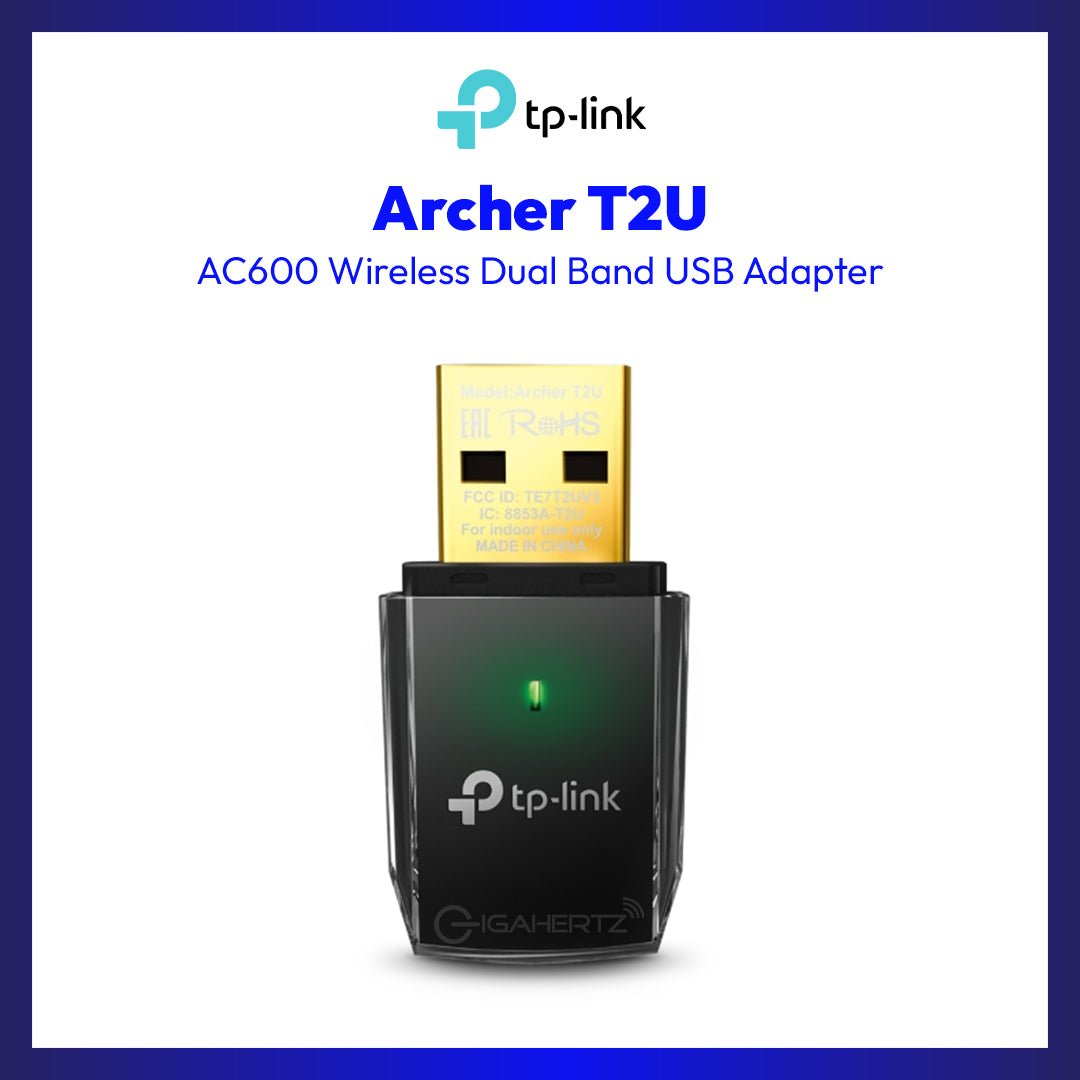 Archer T2U AC600 Wireless Dual Band USB Adapter | GigaHertz