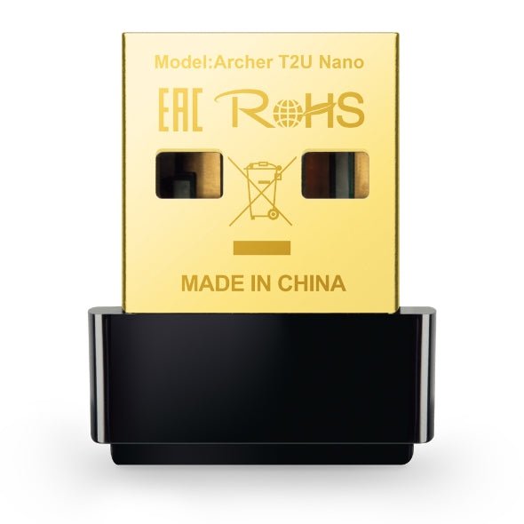 Archer T2U Nano AC600 Nano Wireless USB Adapter | GigaHertz