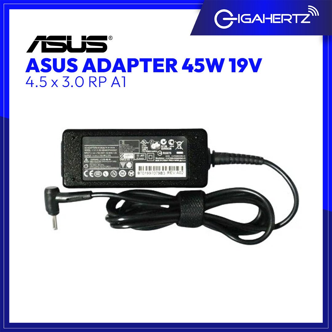 Asus Adapter 45W 19V 4.5 x 3.0 RP A1 | Gigahertz