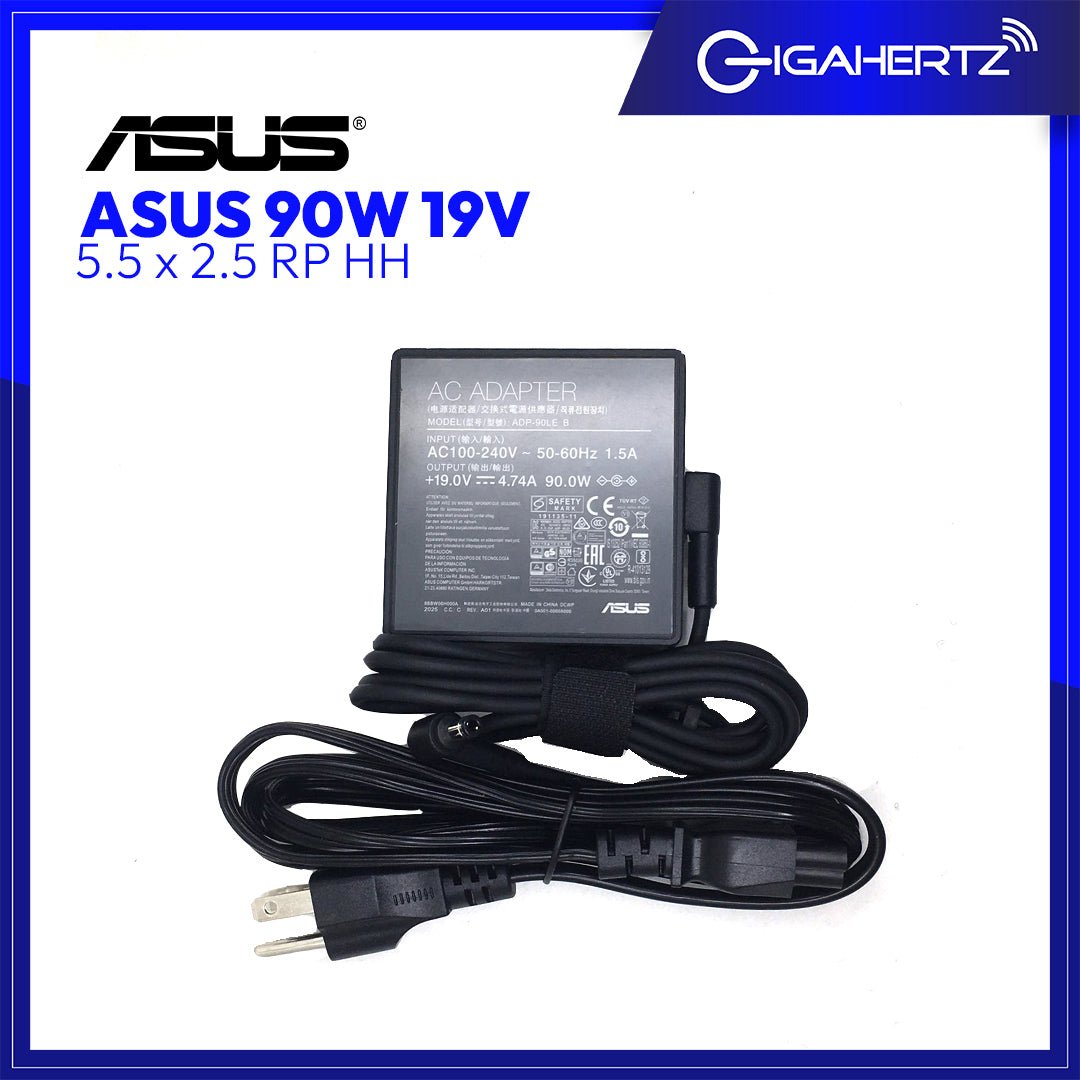 ASUS Adapter 90W 19V 5.5 x 2.5 RP HH | Gigahertz