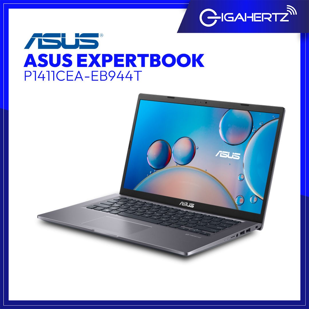 Asus Expert Book P1411CEA - EB944T | 14" FHD | i5 - 1135G7 | UHD Graphics | 8GB/ 12GB RAM | 256GB/1TB+256GB SSD | WIN 10 | Gigahertz