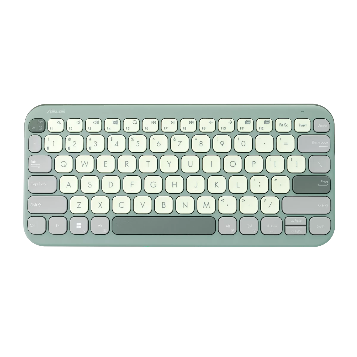 Asus Marshmallow KW100 Wireless Keyboard (Green Tea Latte) | GigaHertz