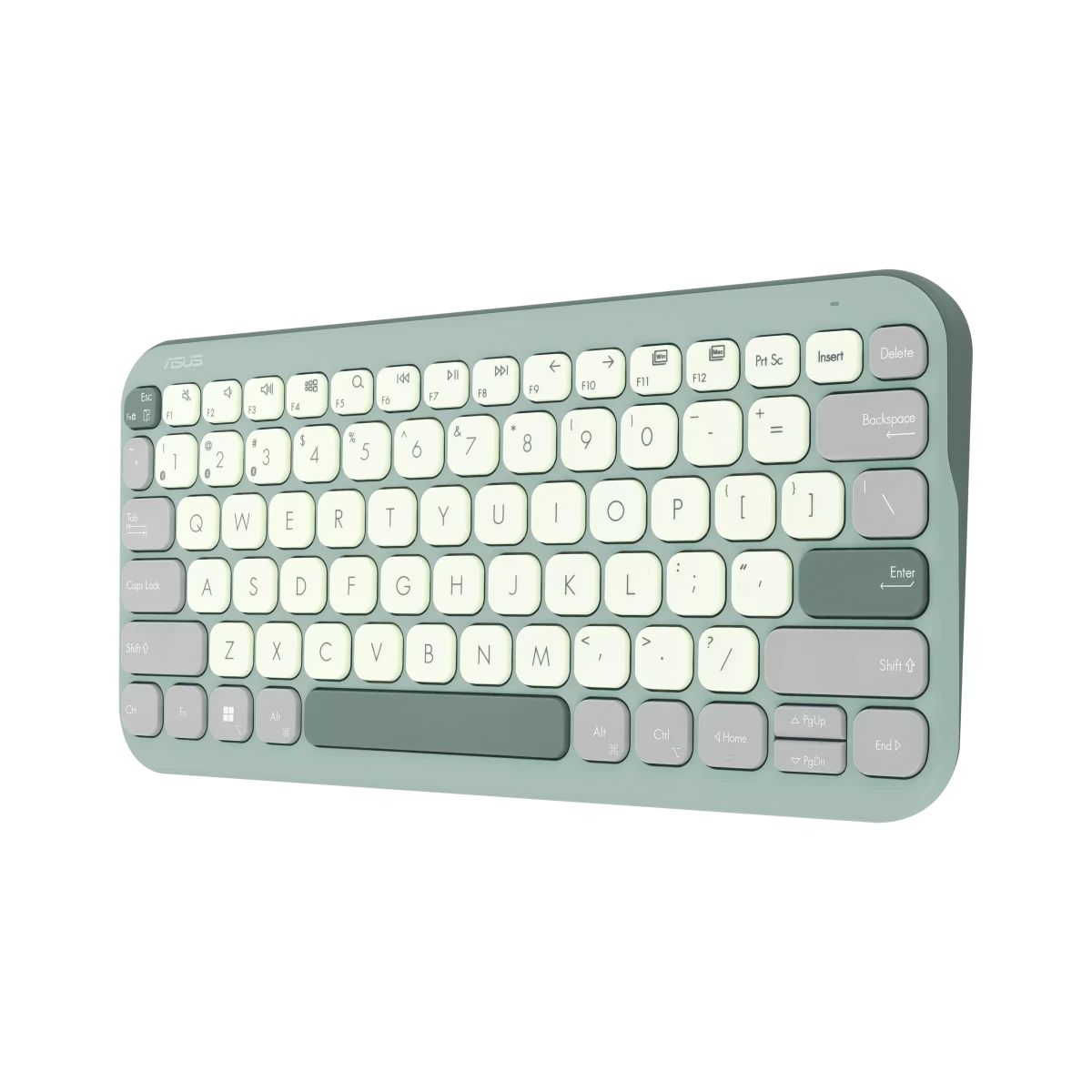 Asus Marshmallow KW100 Wireless Keyboard (Green Tea Latte) | GigaHertz