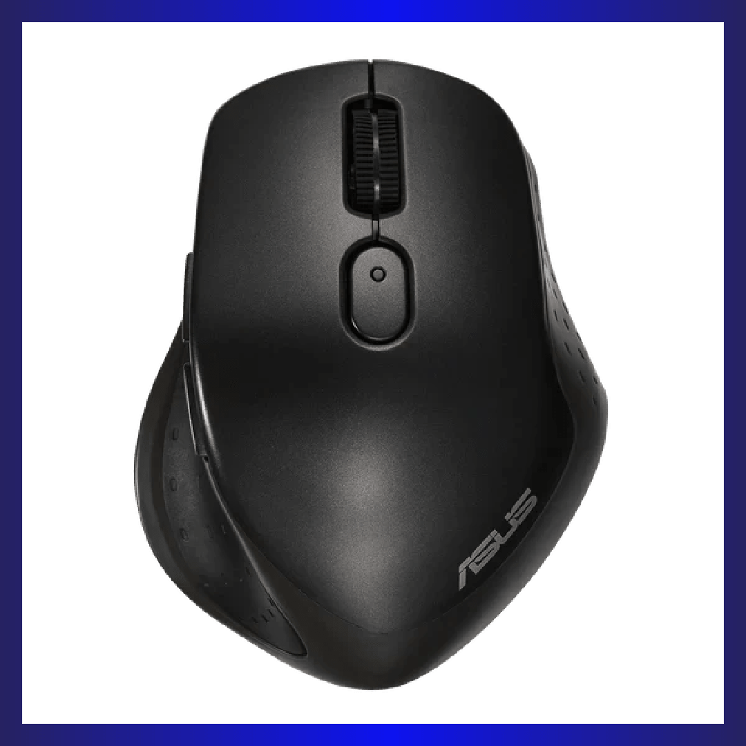 ASUS MW203 Multi-Device Wireless Silent Mouse (Black) | GigaHertz