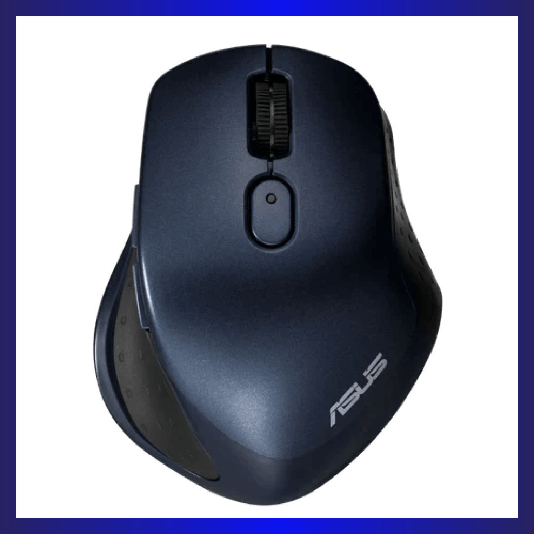 ASUS MW203 Multi-Device Wireless Silent Mouse (Blue) | GigaHertz