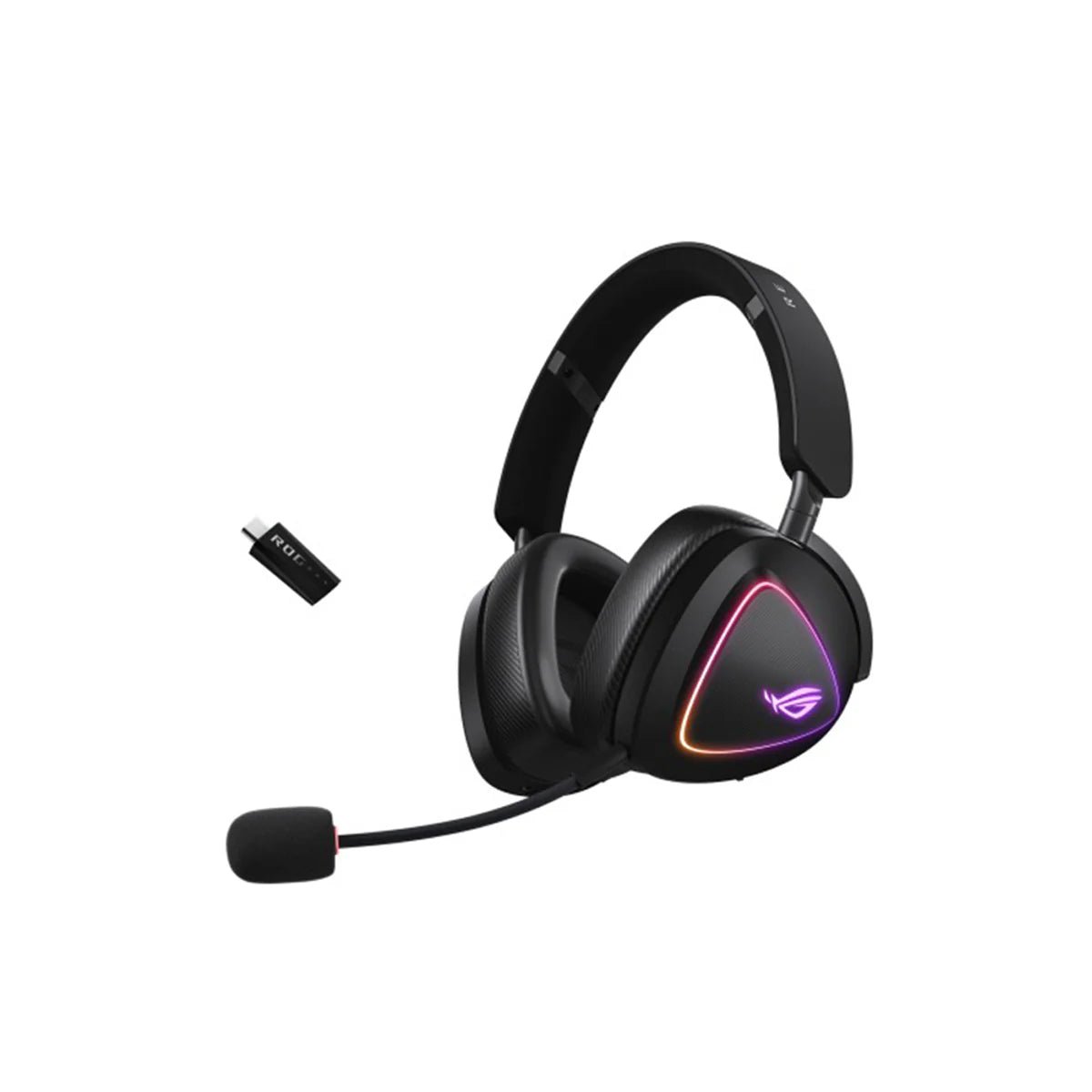 Asus ROG Delta II Tri-Mode Wireless Gaming Headset (Black) | GigaHertz