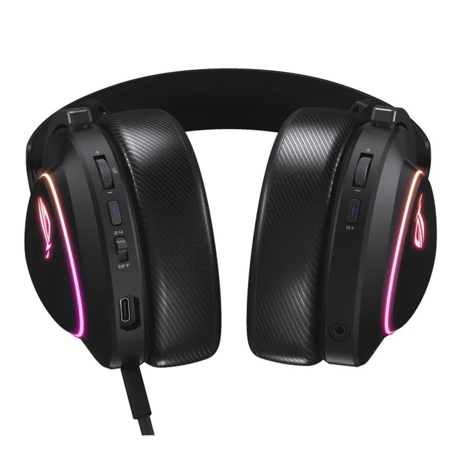 Asus ROG Delta II Tri-Mode Wireless Gaming Headset (Black) | GigaHertz