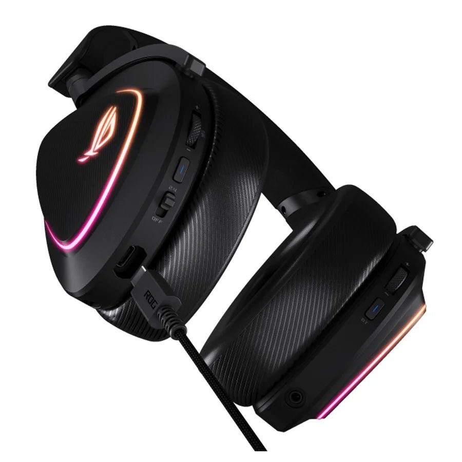 Asus ROG Delta II Tri-Mode Wireless Gaming Headset (Black) | GigaHertz