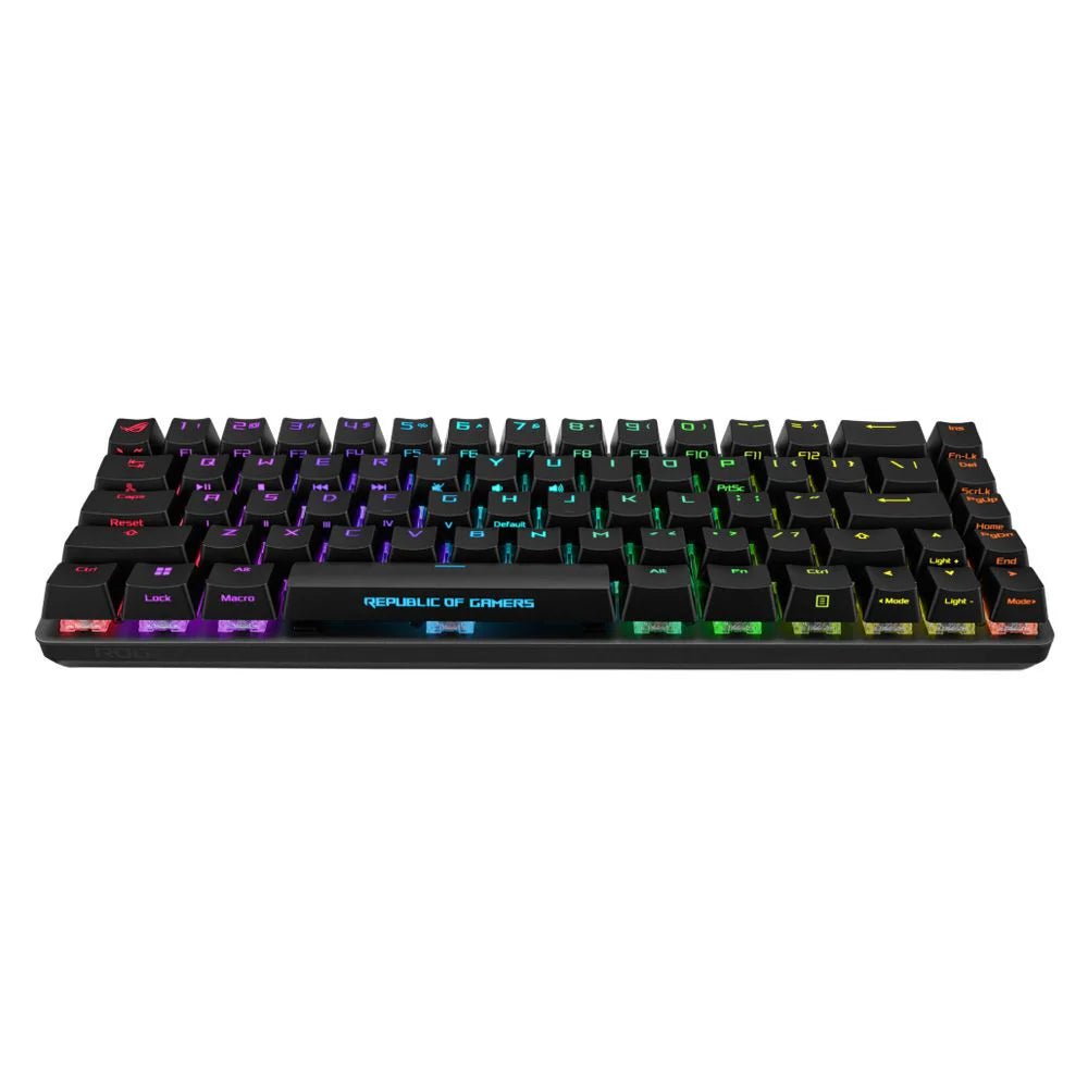 Asus ROG Falchion Ace M602 65% RGB Compact Gaming Mechanical Keyboard (ROG NX Red Switch Linear & Swift) (Black) | GigaHertz