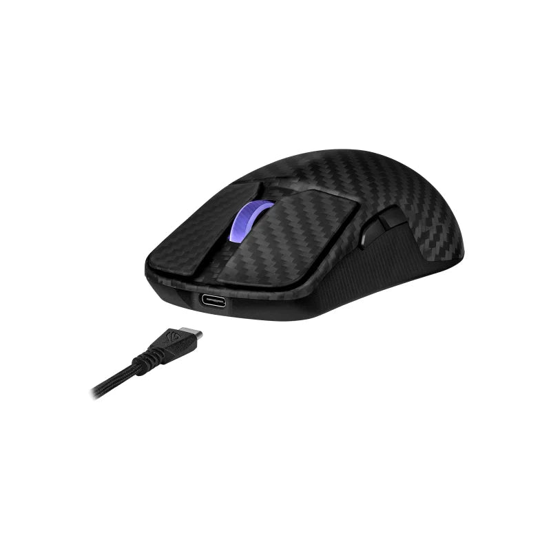 Asus ROG P718 Harpe Ace Extreme ROG Optical Carbon Fiber Wireless Gaming Mouse | GigaHertz