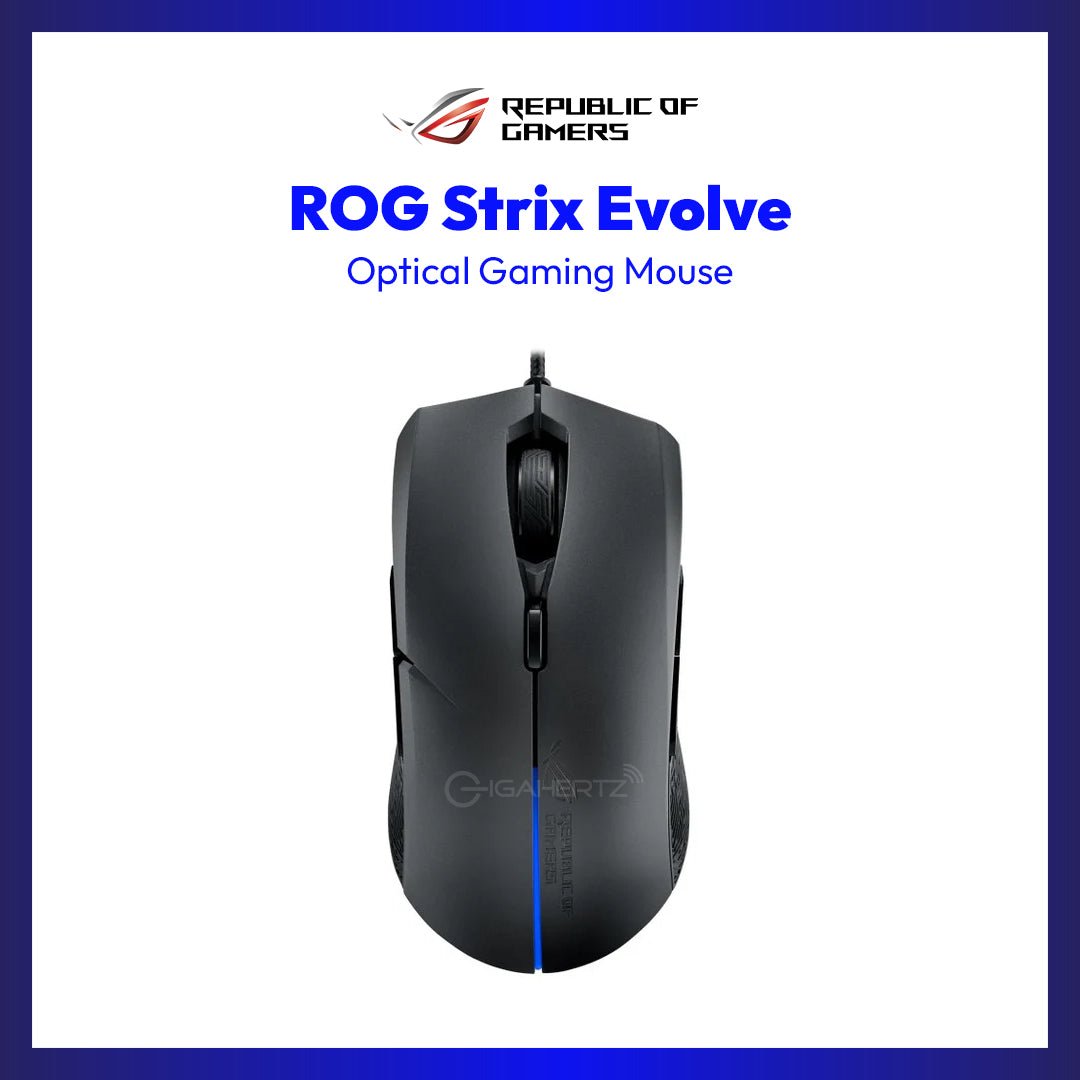 Asus ROG Strix Evolve Optical Gaming Mouse | GigaHertz
