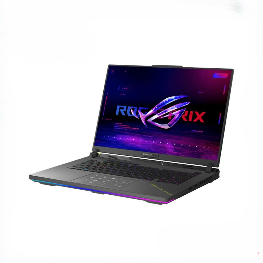 ASUS ROG STRIX G16 G614PH-RV067WSM ECLIPSE GRAY AMD RYZEN 9 8940HX | 16GB DDR5 5200MHZ | 512GB M.2 NVME SSD | NVIDIA GEFORCE RTX5050 8GB GDDR7 | 16" 165HZ FHD | WIN 11 | GigaHertz