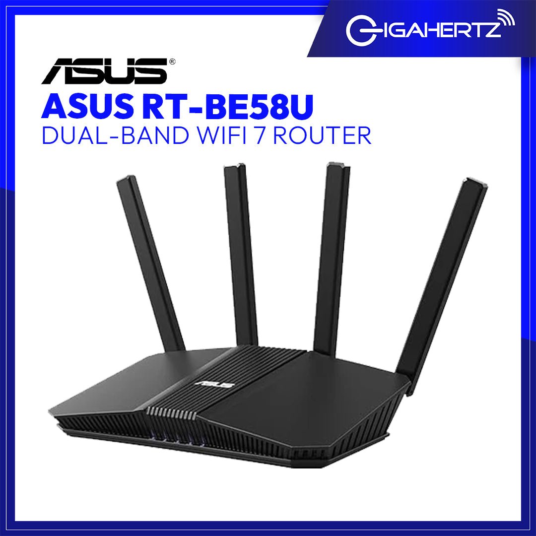 Asus RT - BE58U Dual - Band Wifi 7 Router | GigaHertz