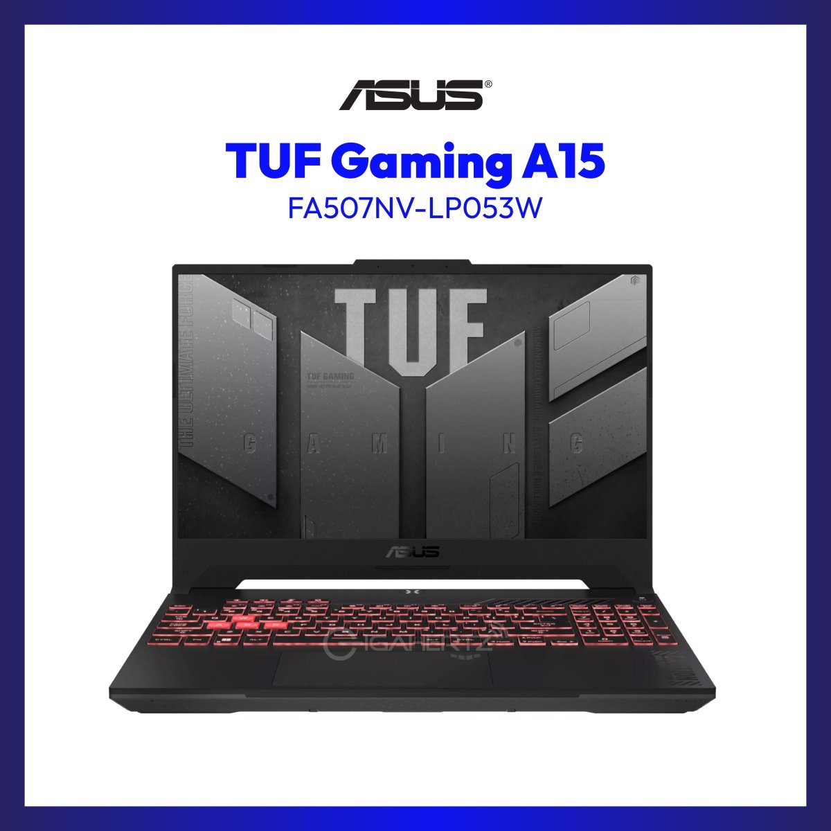 ASUS TUF A15 FA507NV-LP053W | 15.6" FHD | Ryzen 7-7735HS | RTX 4060| 16GB RAM | 512GB SSD | WIN 11 | GigaHertz