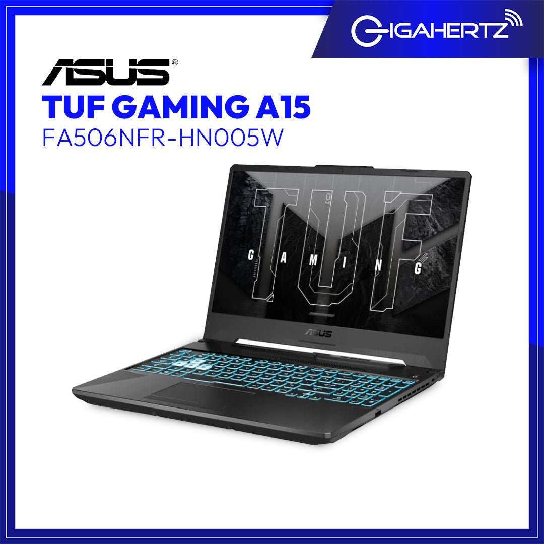 Asus TUF Gaming A15 FA506NFR - HN005W | 15.6" FHD | Ryzen 7 7435HS | GeForce RTX 2050 | 8GB RAM | 512GB SSD | WIN 11 | Gigahertz
