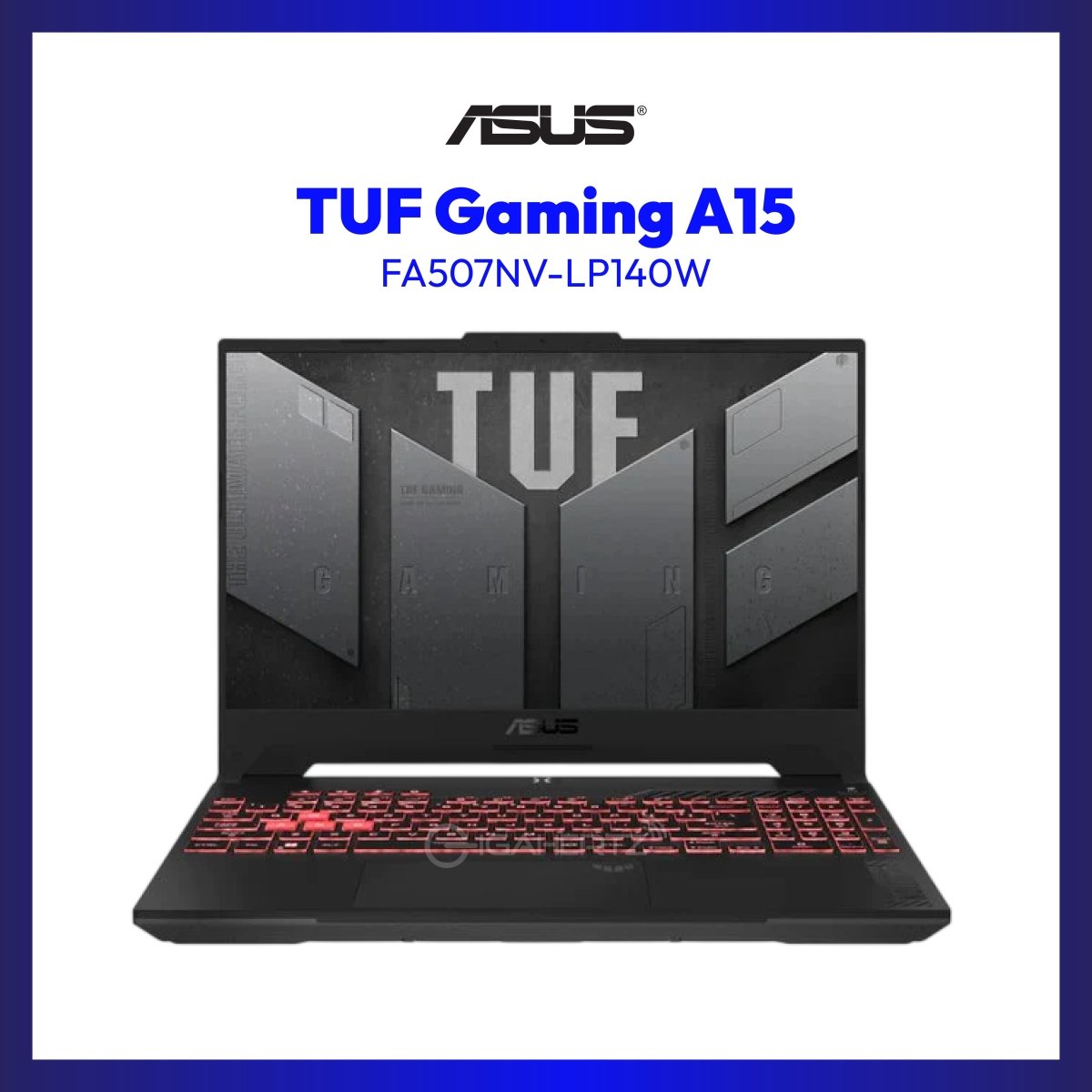 Asus TUF Gaming A15 FA507NV-LP140W | 15.6" FHD | Ryzen 5 7535HS | GeForce RTX 4060 | 16GB RAM | 512GB SSD | WIN 11 | GigaHertz