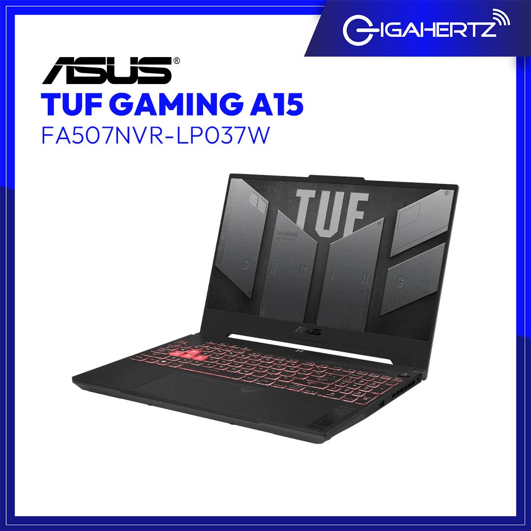 Asus TUF Gaming A15 FA507NVR - LP037W | 15.6" FHD | Ryzen™7 7435HS | GeForce RTX™ 4060 | 16 GB RAM | 512 GB SSD | WIN 11 | Gigahertz