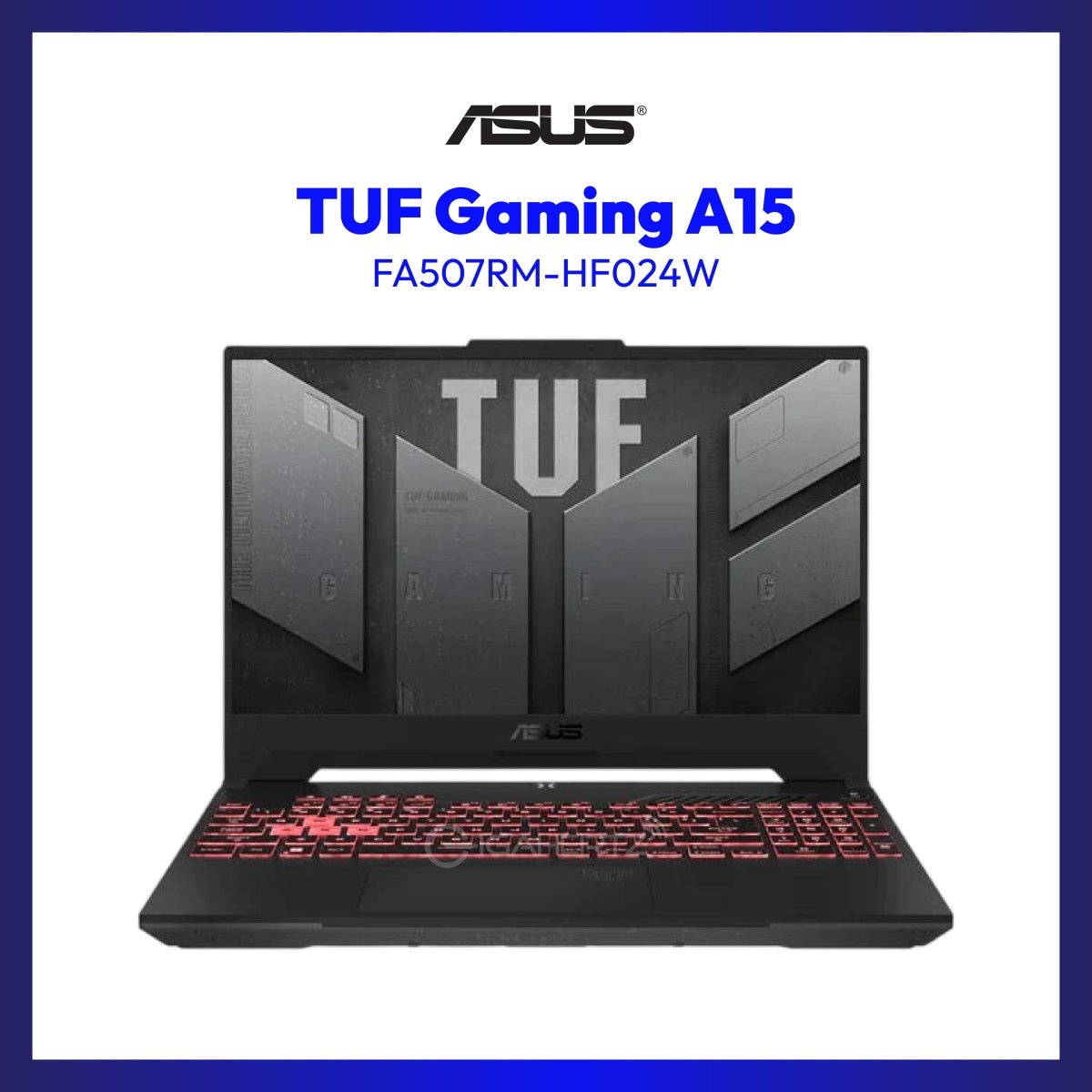 Asus TUF Gaming A15 FA507RM-HF024W | 15.6" FHD | Ryzen 7 6800HS | GeForce RTX 3060 | 16GB RAM | 1TB SSD | WIN 11 | GigaHertz