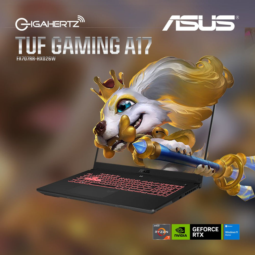 Asus TUF Gaming A17 Game with Unmatched Power | GigaHertz