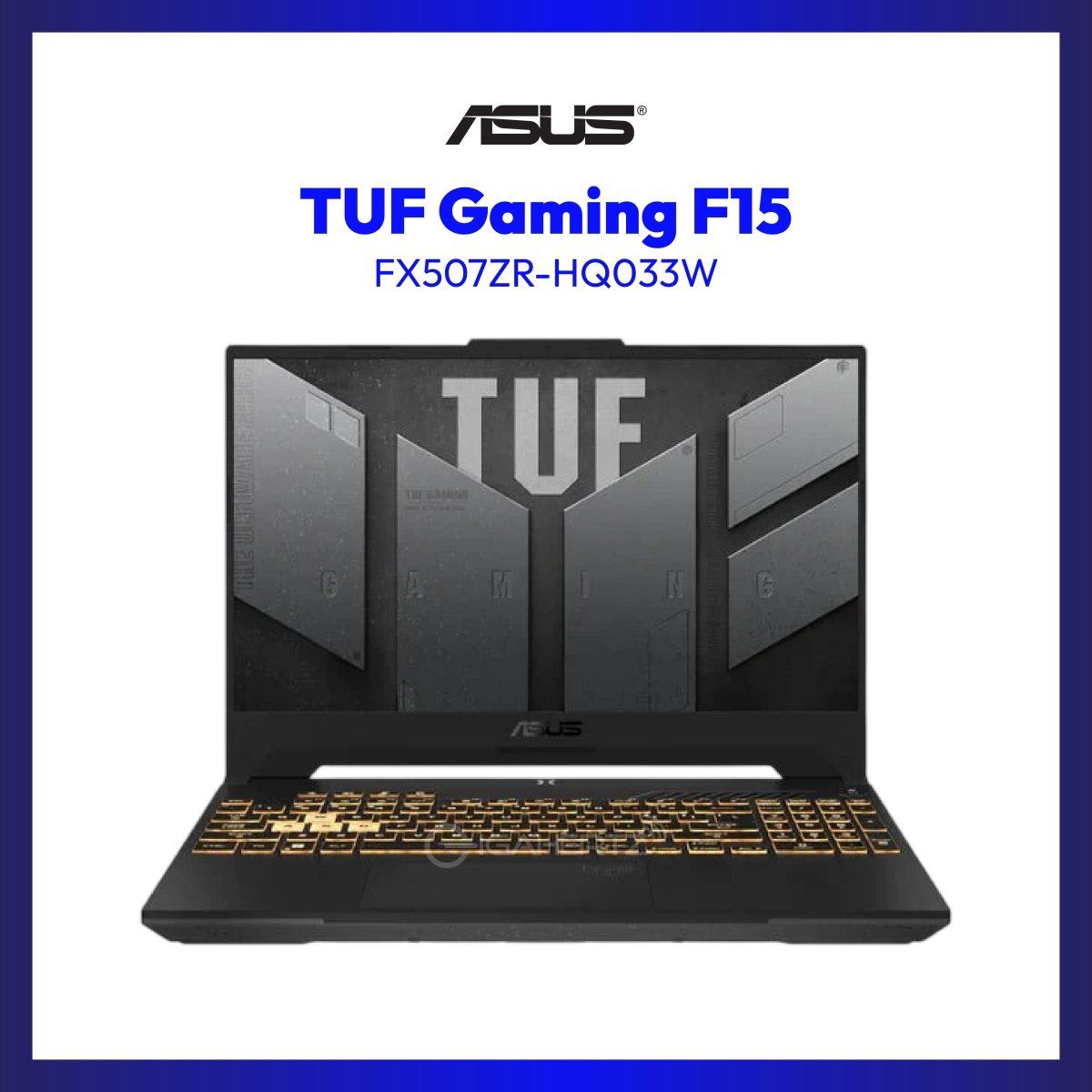 Asus TUF Gaming F15 FX507ZR-HQ033W | 15.6" WQHD | Core i7-12700H | GeForce RTX 3070 | 16GB RAM | 1TB SSD | WIN 11 | GigaHertz