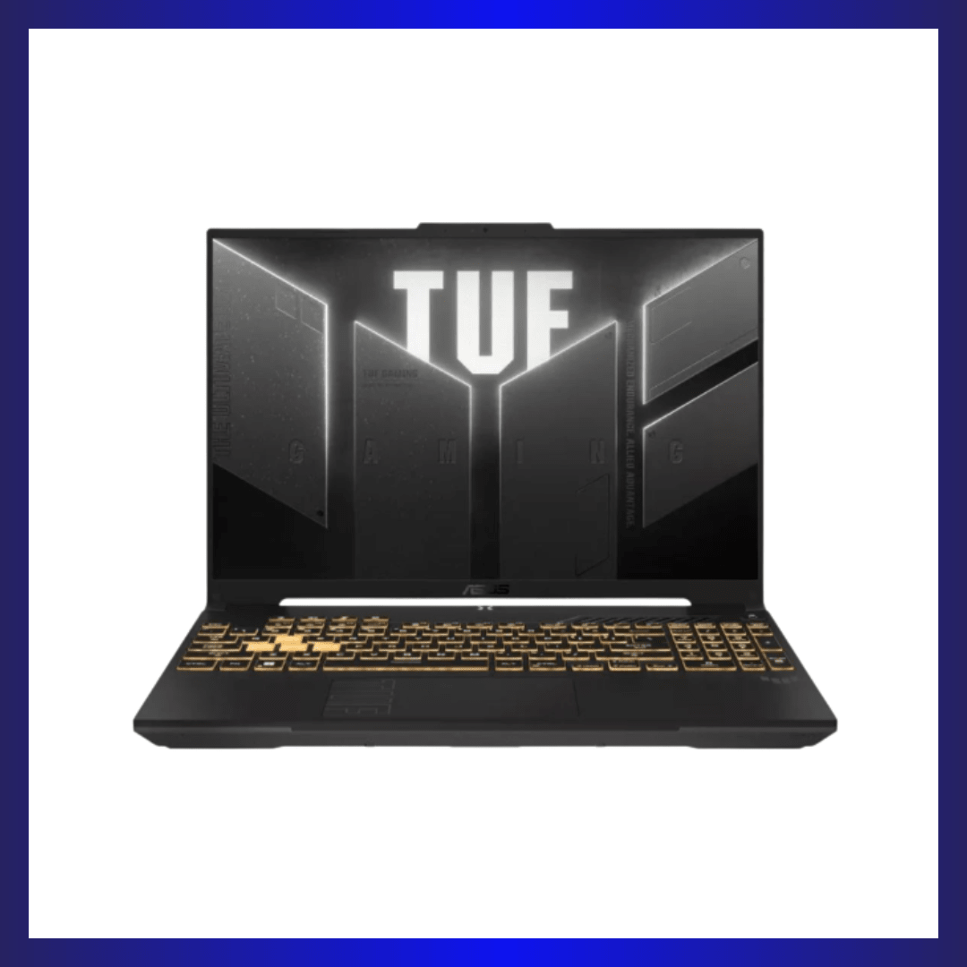 ASUS TUF Gaming F16 FX607VJR-TU297WSM | Intel Core 5 Processor 205H | 8GB DDR5-5600 SO-DIMM RAM | 512GB PCIe 4.0 NVMe M.2 SSD | 6GB GDDR6 NVIDIA GeForce RTX 3050 | Windows 11 Home | GigaHertz