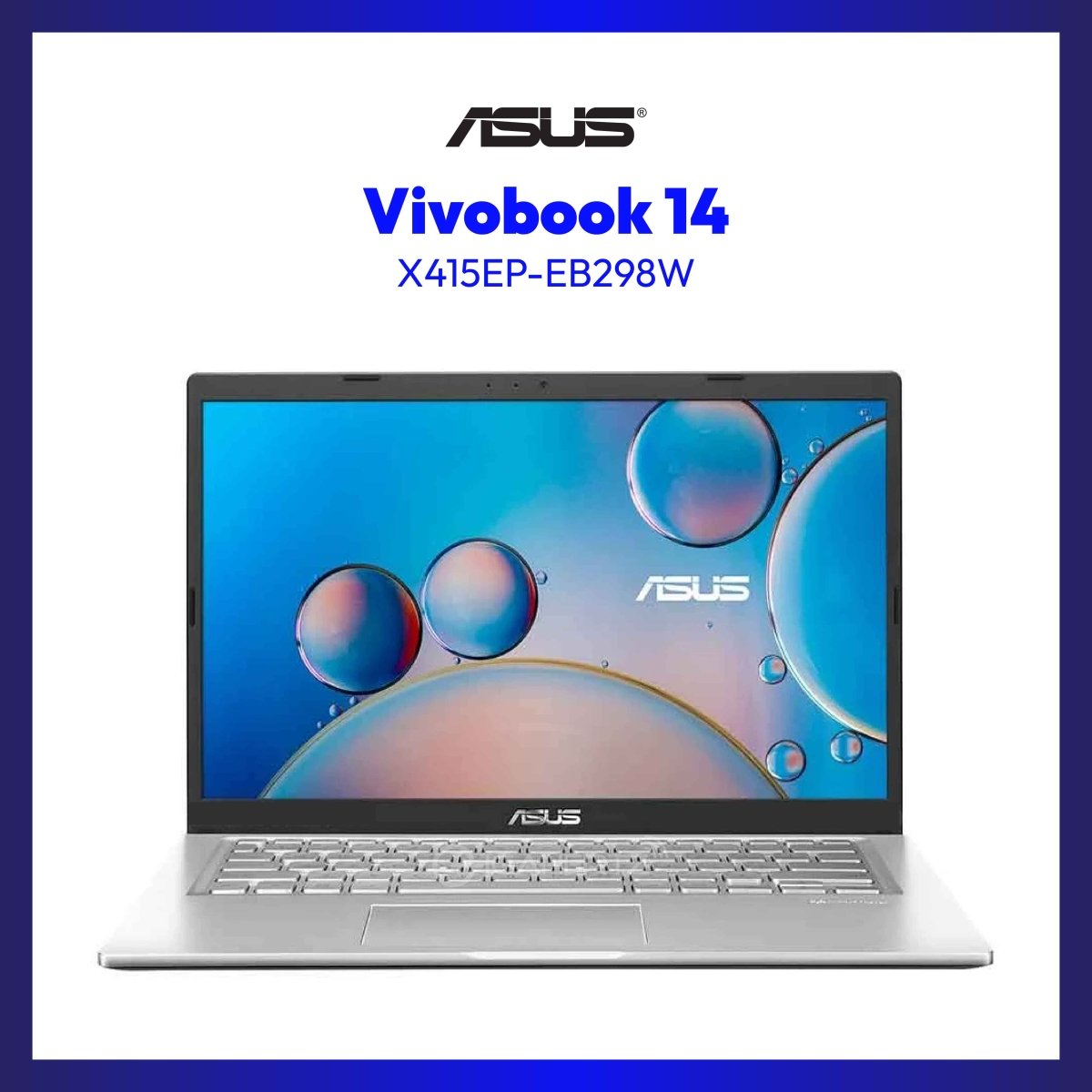 Asus Vivobook 14 X415EP-EB298W | 14" FHD | i5-1135G7 | GeForce MX330 | 8GB RAM | 512GB SSD | WIN 11 | GigaHertz