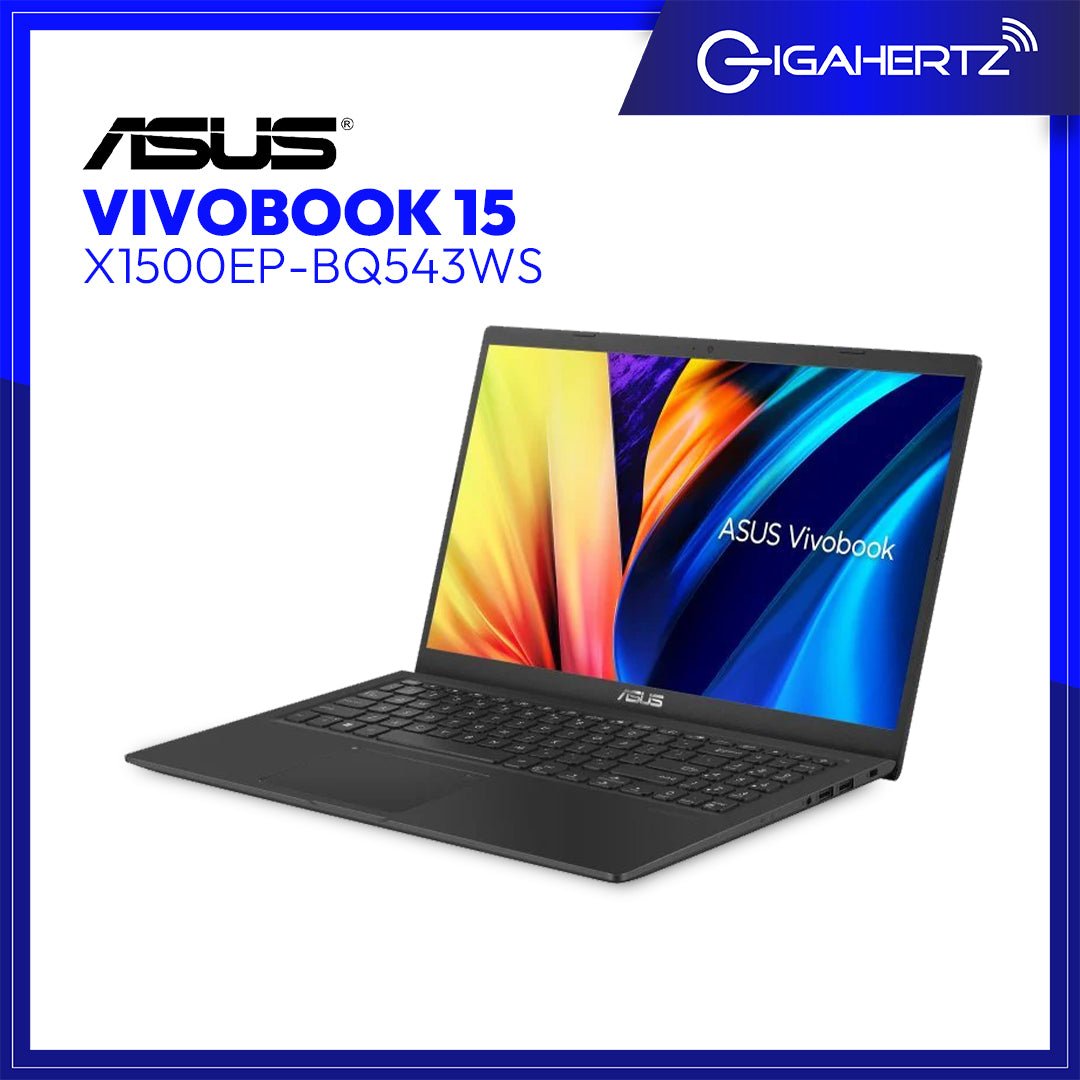 Asus Vivobook 15 X1500EP - BQ543WS | 15.6" FHD | i5 - 1135G7 | GeForce MX330 | 8GB RAM | 512GB SSD | WIN 11 | Laptop Tiangge | Gigahertz
