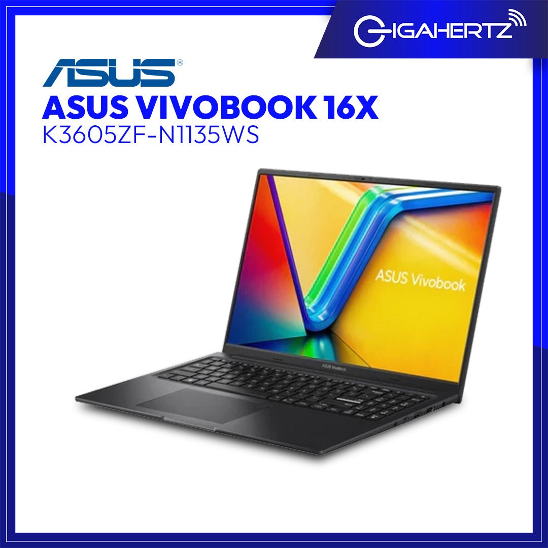 Asus Vivobook 16X | 16" WUXGA | i5 - 12450H | RTX™ 2050 | 16 GB RAM | 512 GB SSD | WIN11 | Gigahertz