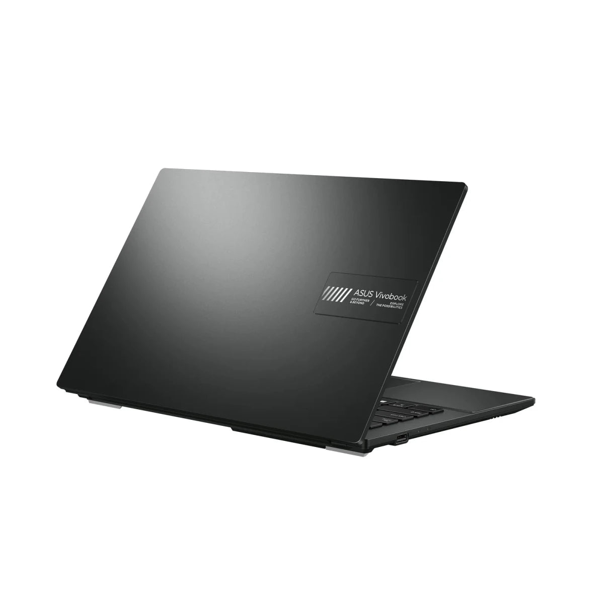 Asus Vivobook Go 14 E1404FA-EB837WSM Laptop (Mixed Black) | 14" FHD (1920x1080) | Ryzen 5 7520U | 8GB RAM | 512GB SSD | AMD Radeon Graphics | Win 11 | GigaHertz
