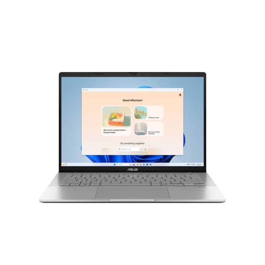 Asus Vivobook S14 S3407CA-LY066WSM (Cool Silver) | 14Inch WUXGA | Intel Core Ultra 5 225H | 16GB DDR5 RAM | 512GB SSD | Win 11 | GigaHertz