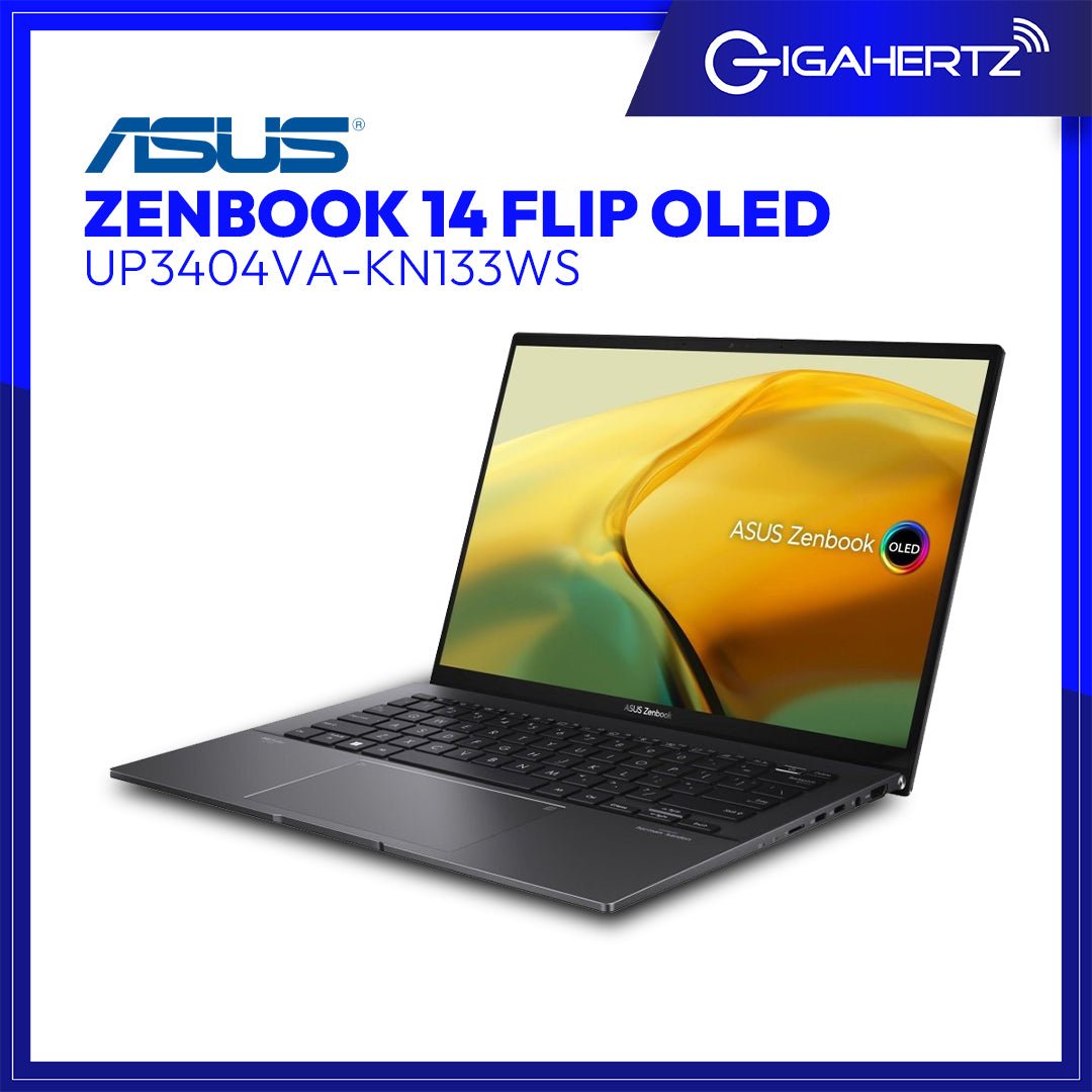 Asus Zenbook 14 Flip OLED UP3404VA - KN133WS | Gigahertz