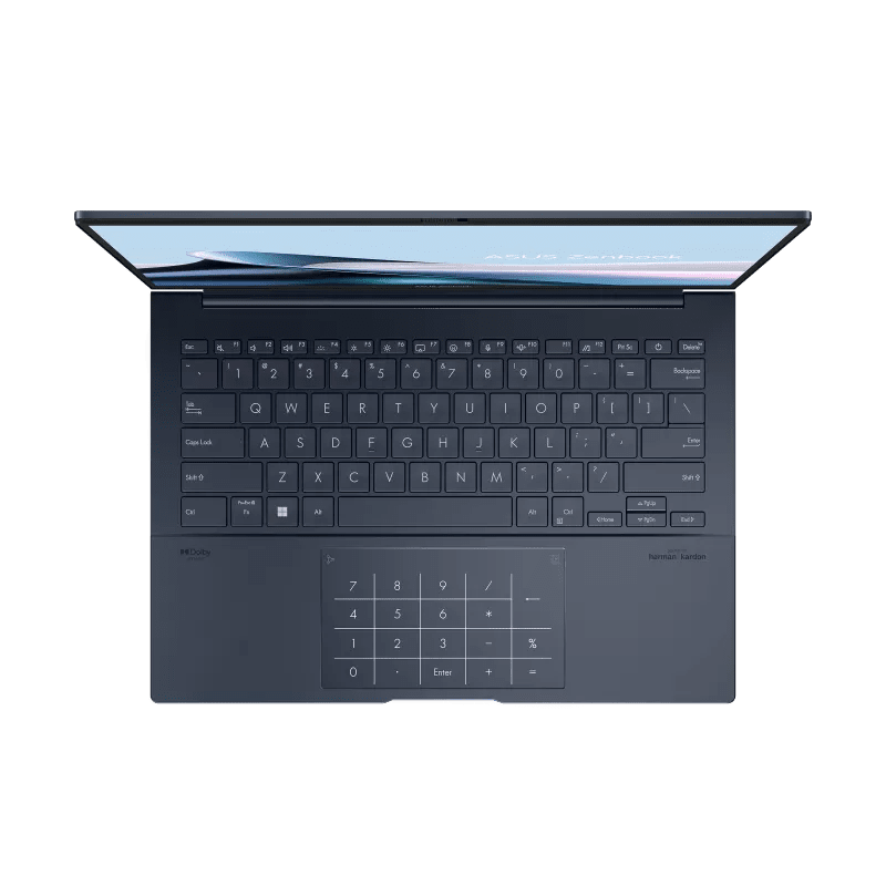 ASUS Zenbook 14 OLED UX3405MA-PP677WSM Laptop (Ponder Blue) | 14" 3K (2880 x 1800) OLED 120Hz | Intel® Core™ Ultra 7 Processor 155H 1.4 GHz | 16GB RAM | 1TB SSD | Intel® Arc™ Graphics | Windows 11 Home | GigaHertz