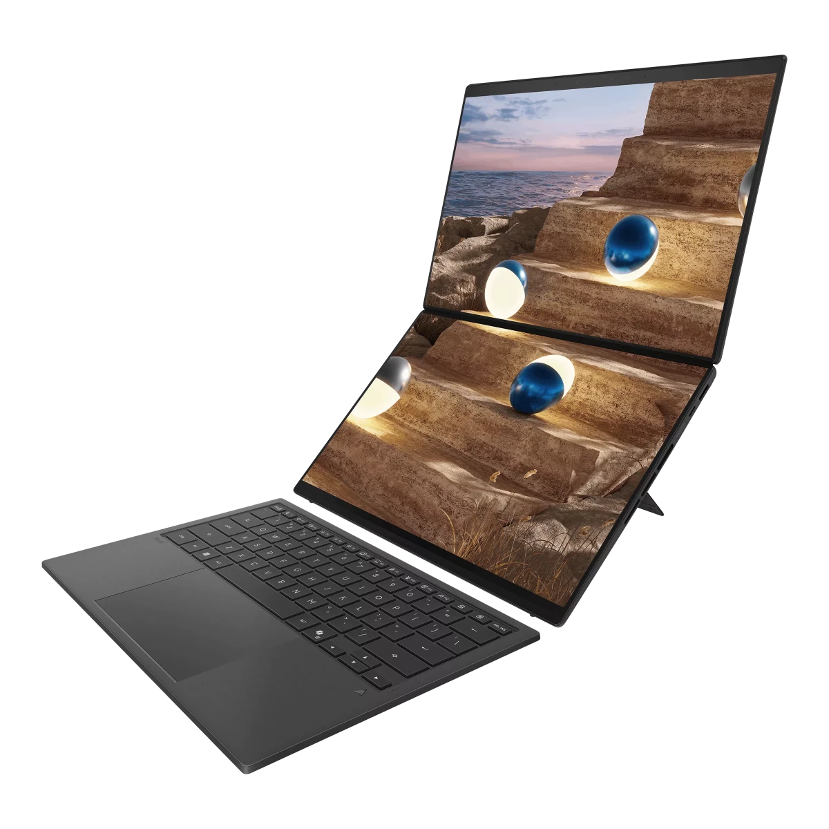 Asus Zenbook DUO UX8407AA-SN152WSM | 14inch 3K Touch | Intel Core Ultra 9 386H | 32GB RAM | 1TB SSD | Intel Arc | WIN11 | GigaHertz