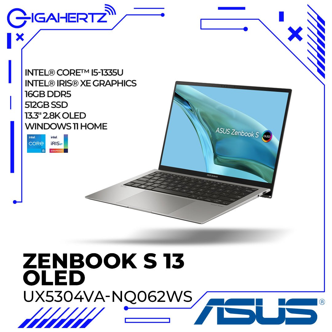 Asus Zenbook S 13 UX5304VA-NQ062WS | Gigahertz