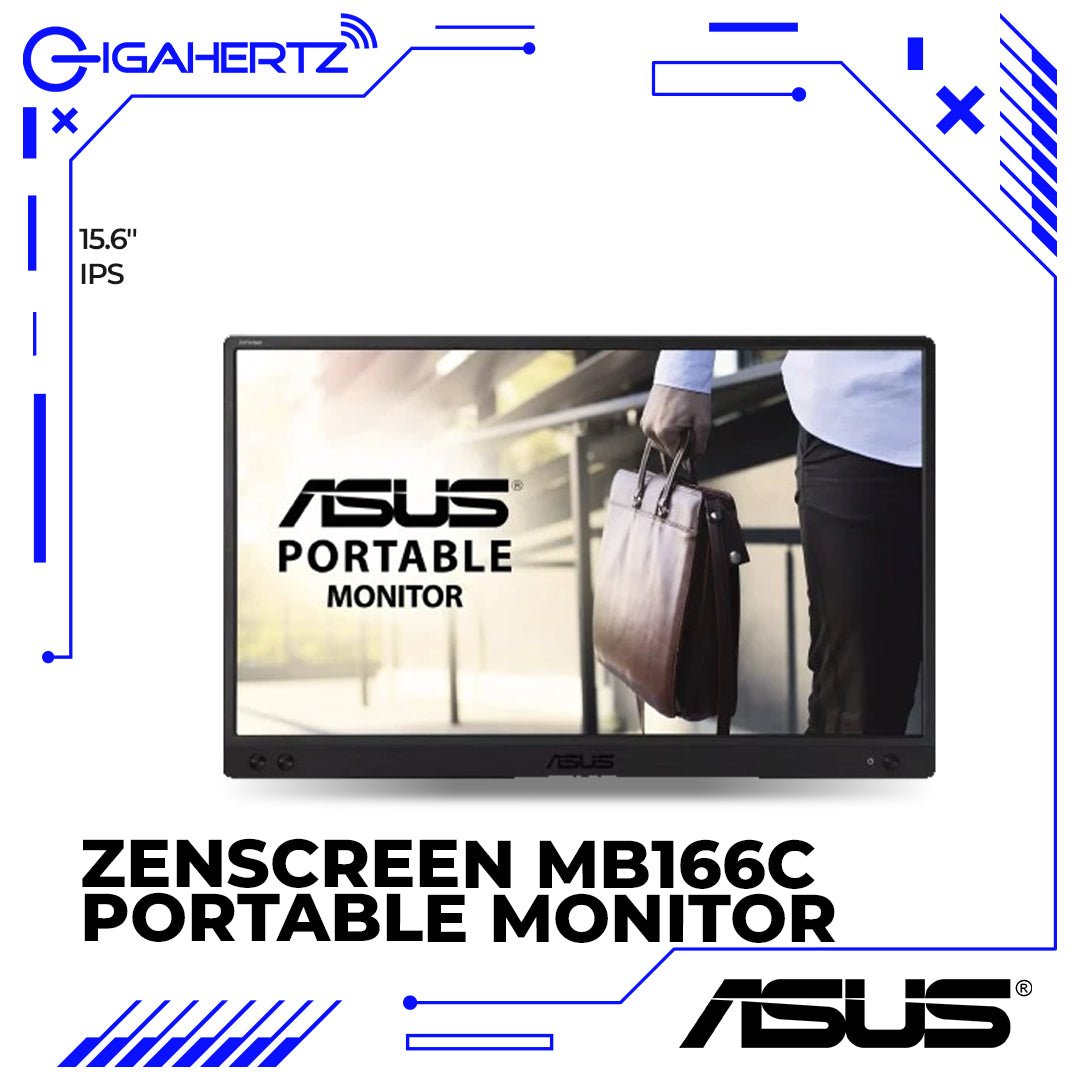 Mb166c Asus ZenScreen MB166C Portable Monitor | Gigahertz