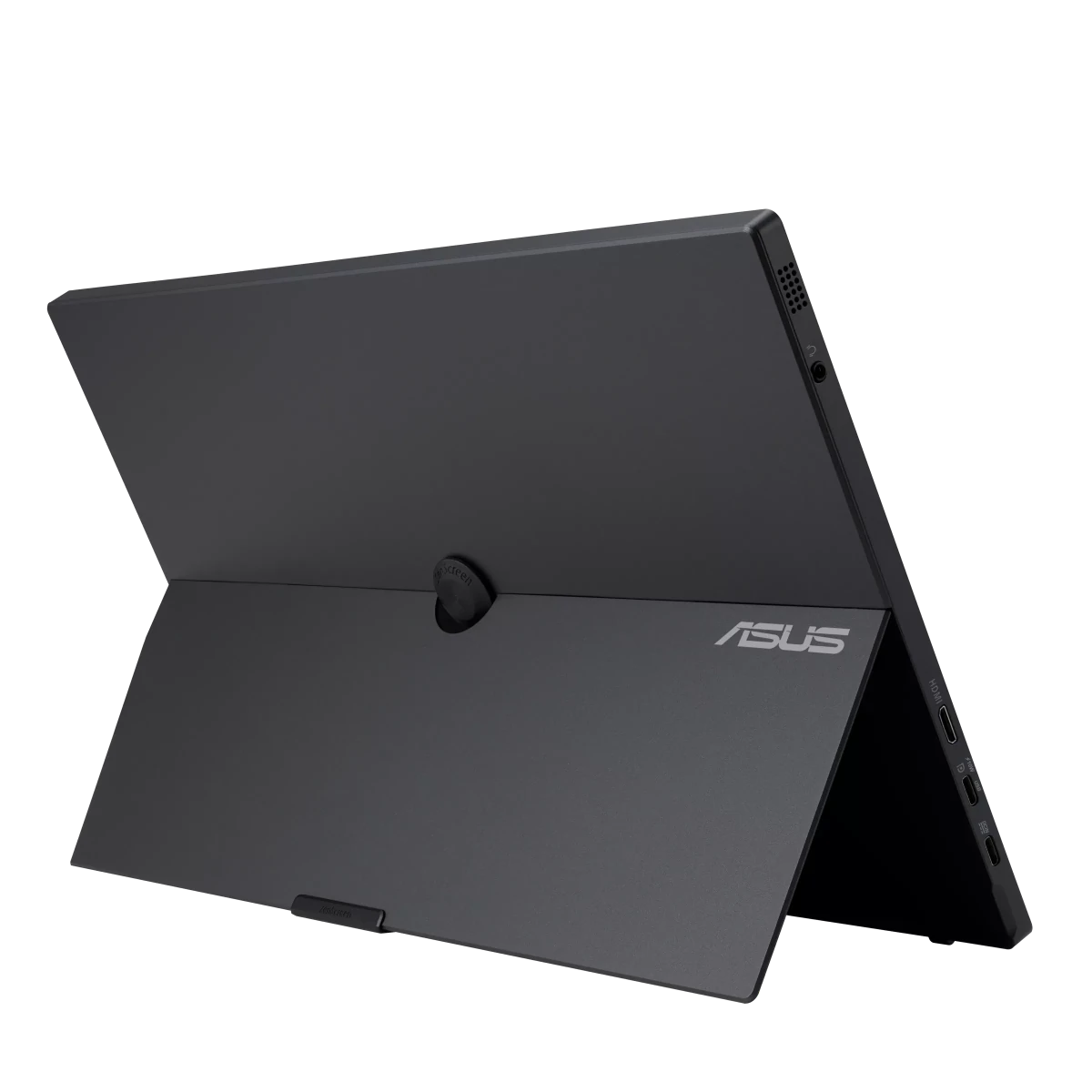 ASUS ZenScreen Touch MB16AMTR portable monitor - 16 inch (15.6 inch viewable), FHD (1920 x 1080), IPS, 10-point touch, Built-in Battery, Hybrid Signal Solution, Mini-HDMI, Compatible with Laptops, Smartphones and Game Consoles | GigaHertz