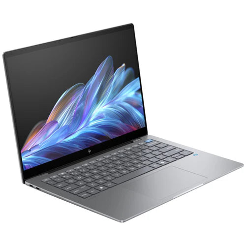 HP OmniBook X 14-FE0015QU Laptop (Meteor Silver Aluminum) | 14" 2.2K (2240x1400) IPS | Snapdragon X Elite X1E-78-100 | 16GB RAM | 1TB SSD | Qualcomm Adreno GPU | Windows 11 Home