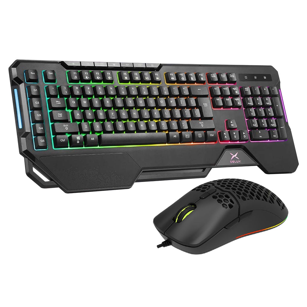 Delux K9600 And M700A Wired Gaming Keyboard and Mouse Combo