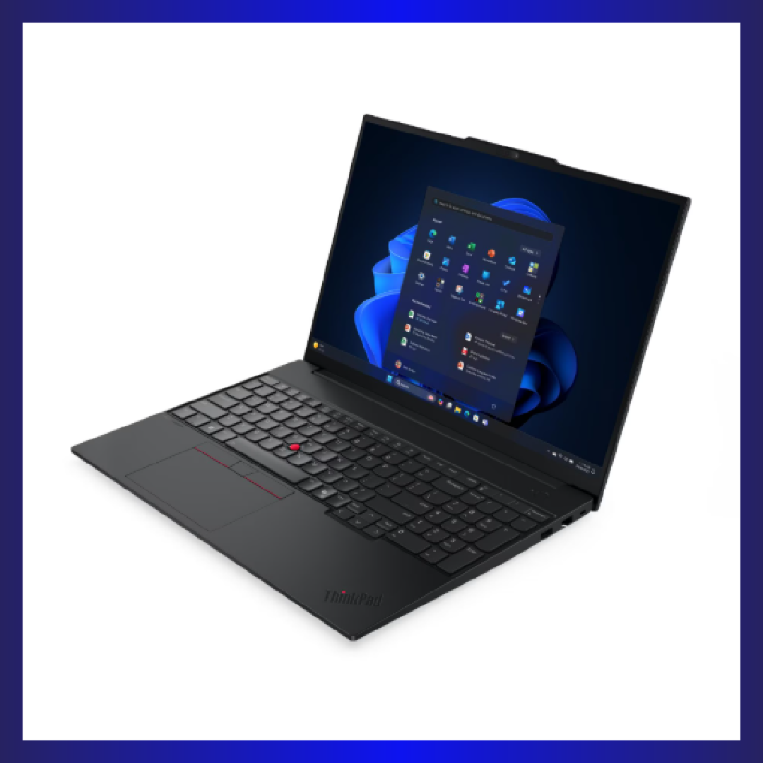 Lenovo ThinkPad E16 Gen 3 21SR0038PH | Intel Core™ Ultra 5 225U | 16GB RAM | 512GB SSD | Integrated Intel® Graphics | Windows 11 Pro | Black