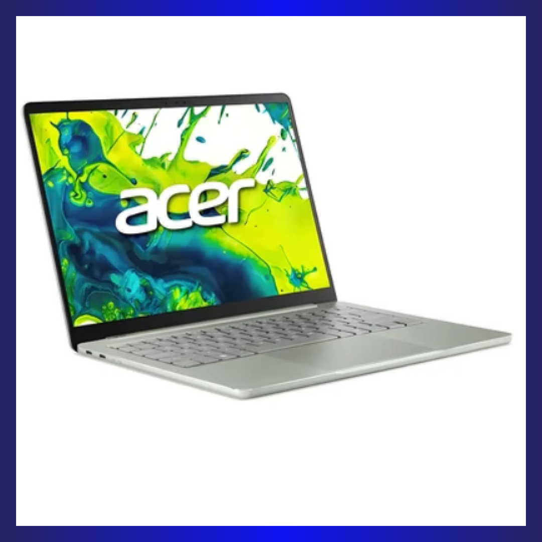 ACER Swift Air 14 SFA14-I31-510Y | 14-inch WUXGA(1920x1200) | Intel Core 5-320 | 12GB-LPDDR5X | 512GB SSD | Intel Graphics | Windows 11 Home | Green